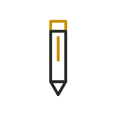 Vast and dynamic list of instruments icon white Vast and dynamic list of instruments icon white